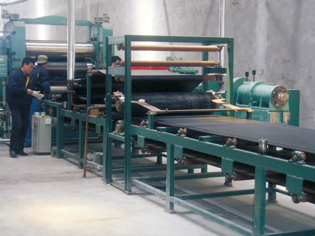 Anti-corrosion rubber plate